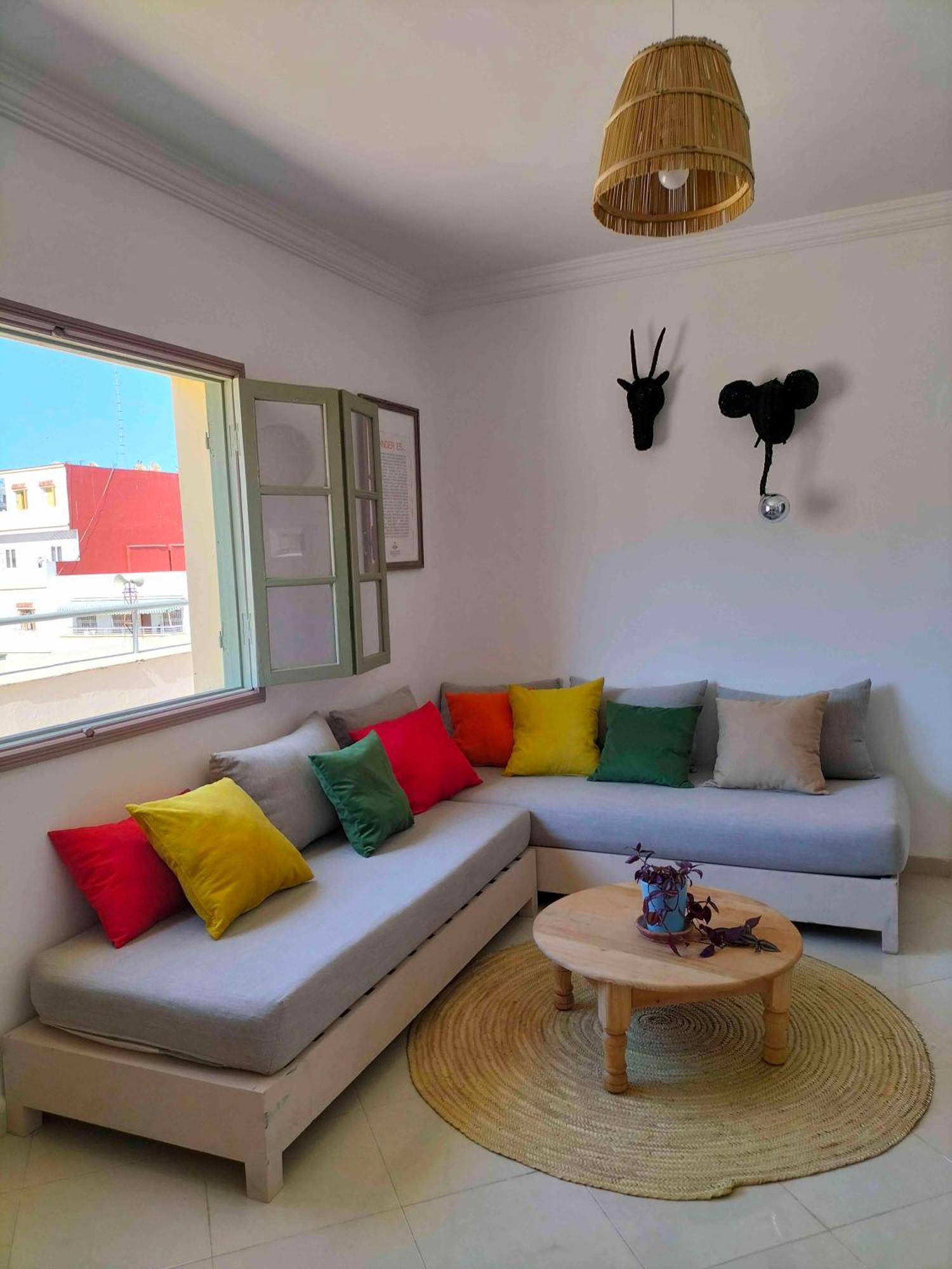 Lumineux A Avec Terrasse Apartamento Tánger